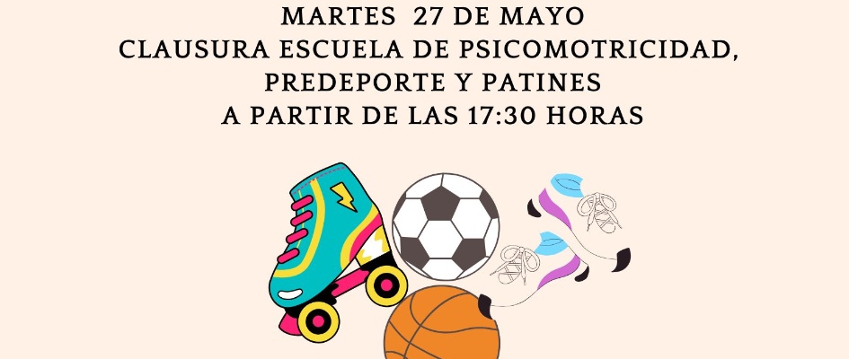 CARTEL CLAUSURA ESCUELAS DEPORTIVAS INFANTILES 2025