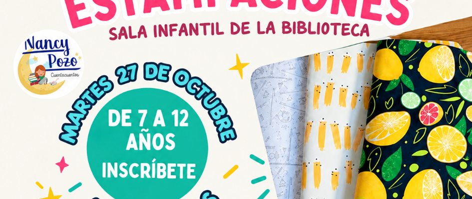 Taller de Libretas con Estampaciones