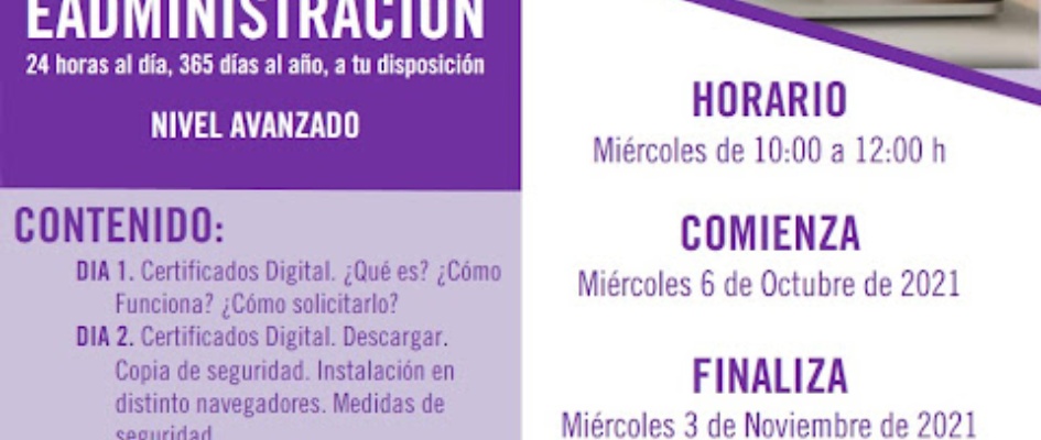 e-administración Cartelería Actividades CG Sanlucar la Mayor V