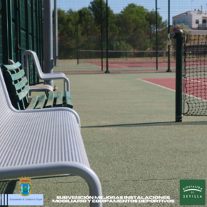 MEJORAS DEPORTIVAS SUBVENCIÓN DIPUTACIÓN